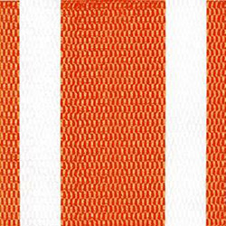 Buy Chair Webbing, in Orange & White Stripe at The Surf Haberdashery