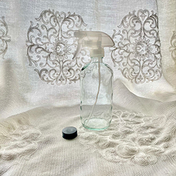 Buy a Glass Spray Bottle, with an Optional Black Screw Lid, 16oz at The Surf Haberdashery